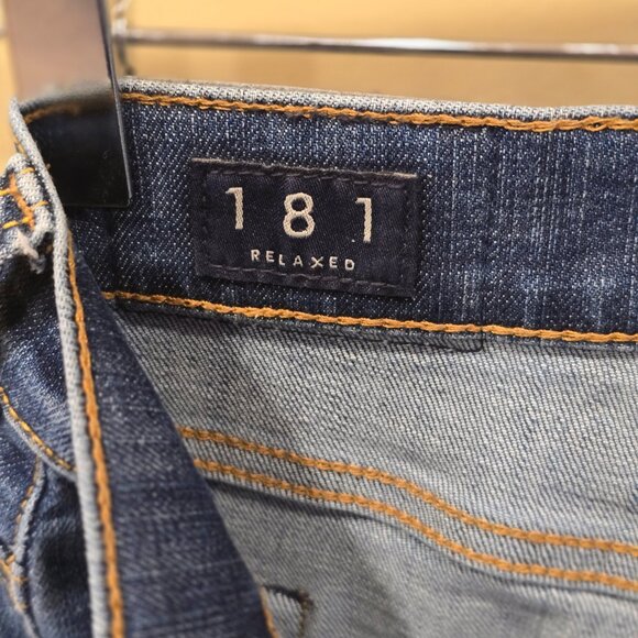 Lucky 181 Relaxed Straight Jeans - Size 46 x 30 - Picture 2 of 5